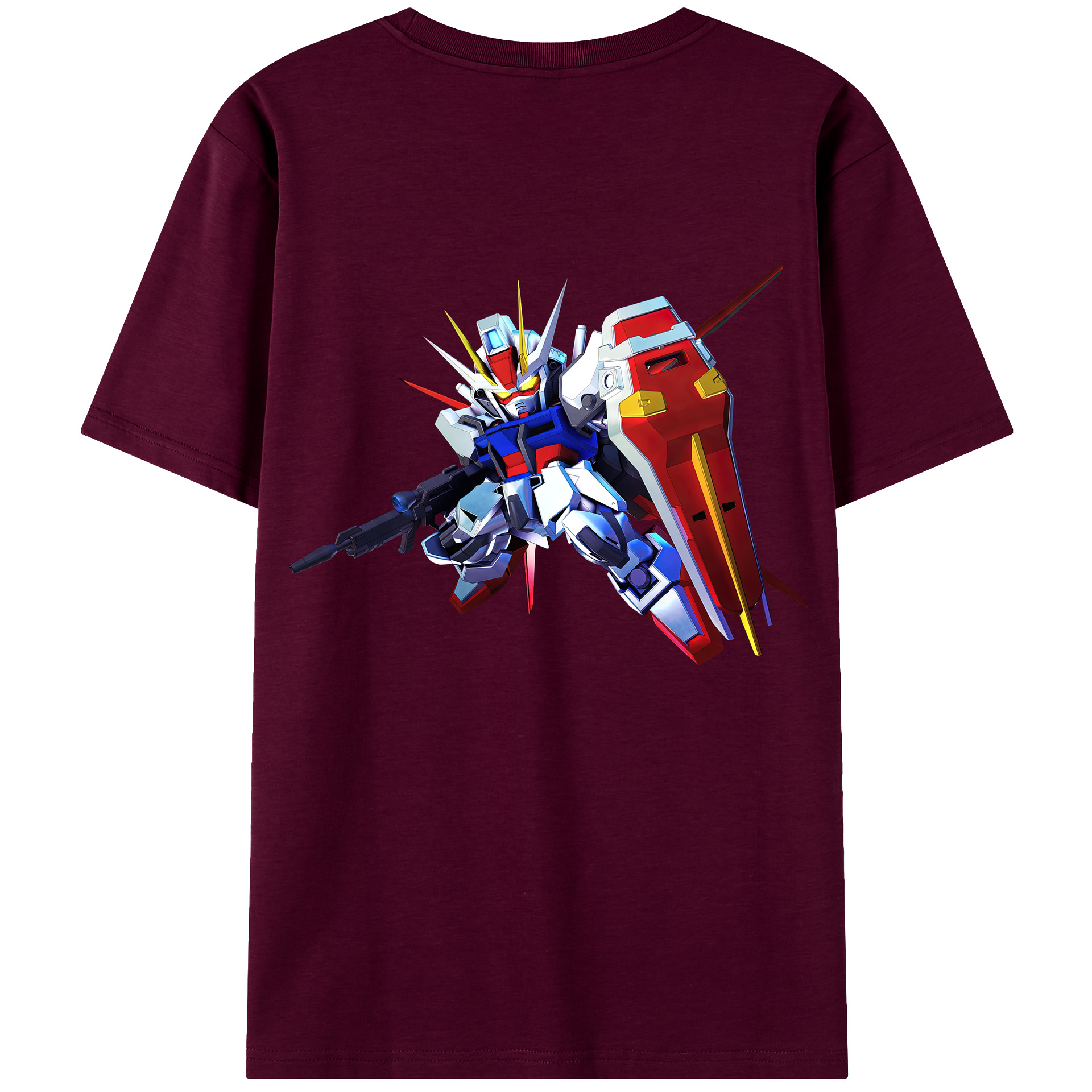 （画像用） 機動戦士ガンダム Mobile Suit Gundam レディース半袖Tシャツ(バックプリント)